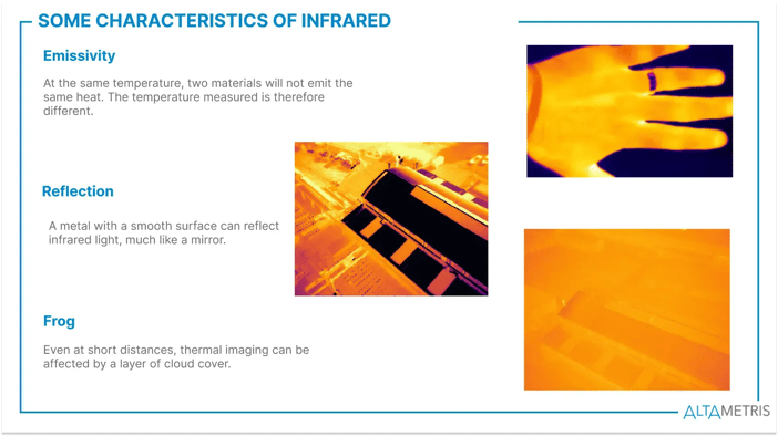 Some characteristics of infrared